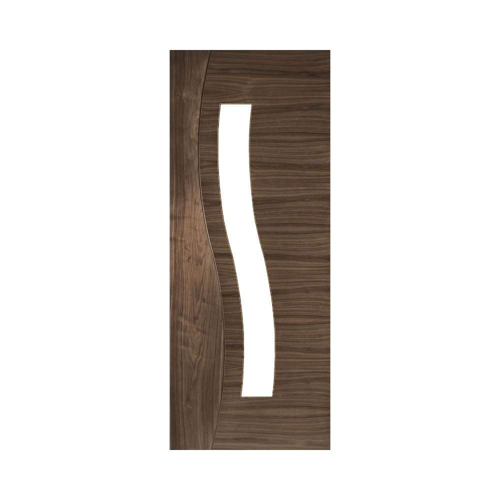 Deanta Cadiz Prefinished Internal Walnut Door with Glass
