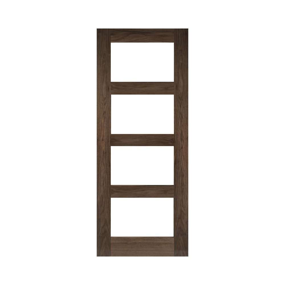Deanta Coventry Prefinished Internal Walnut Door with Glass