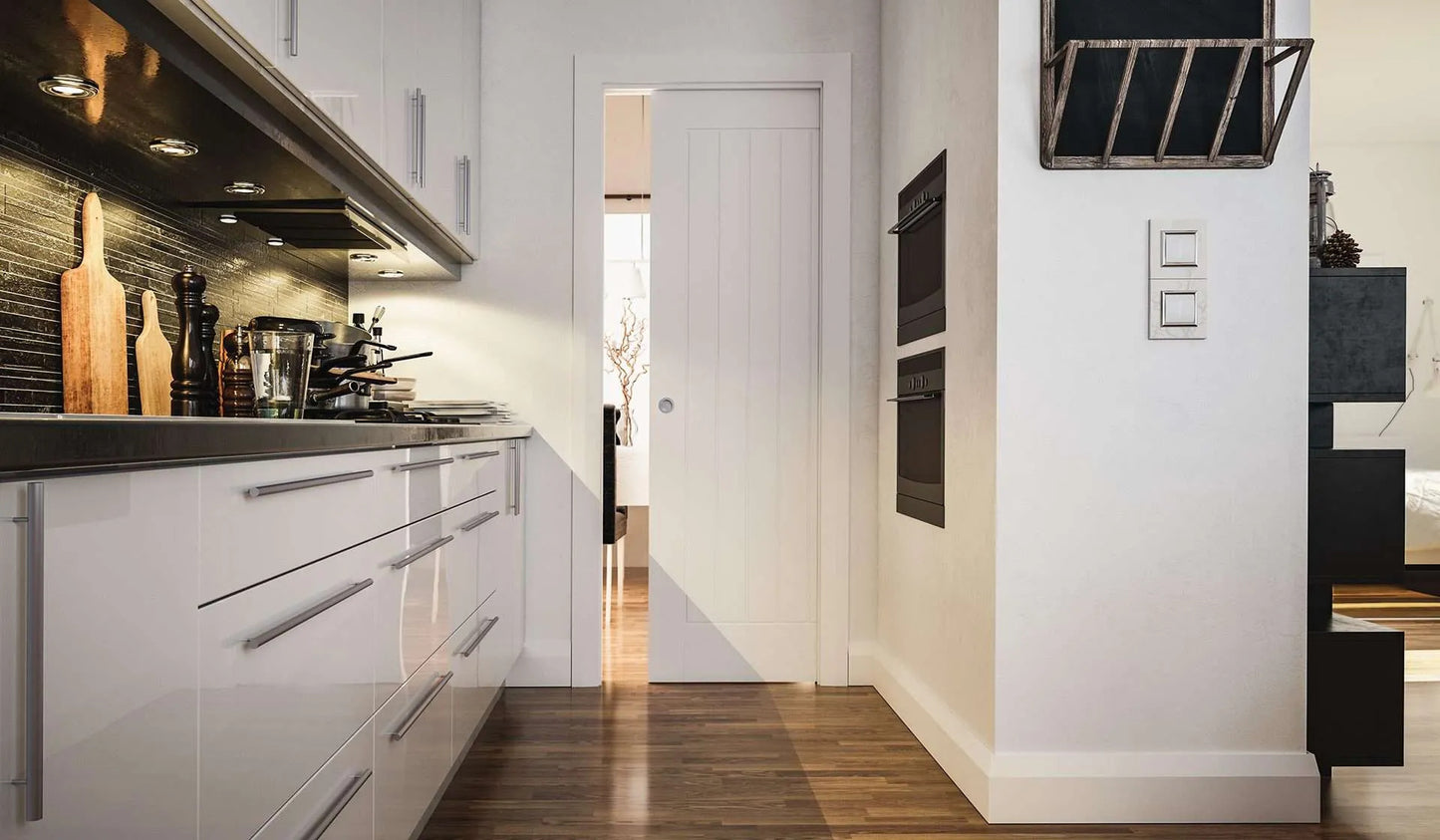 Deanta Ely White Internal Door