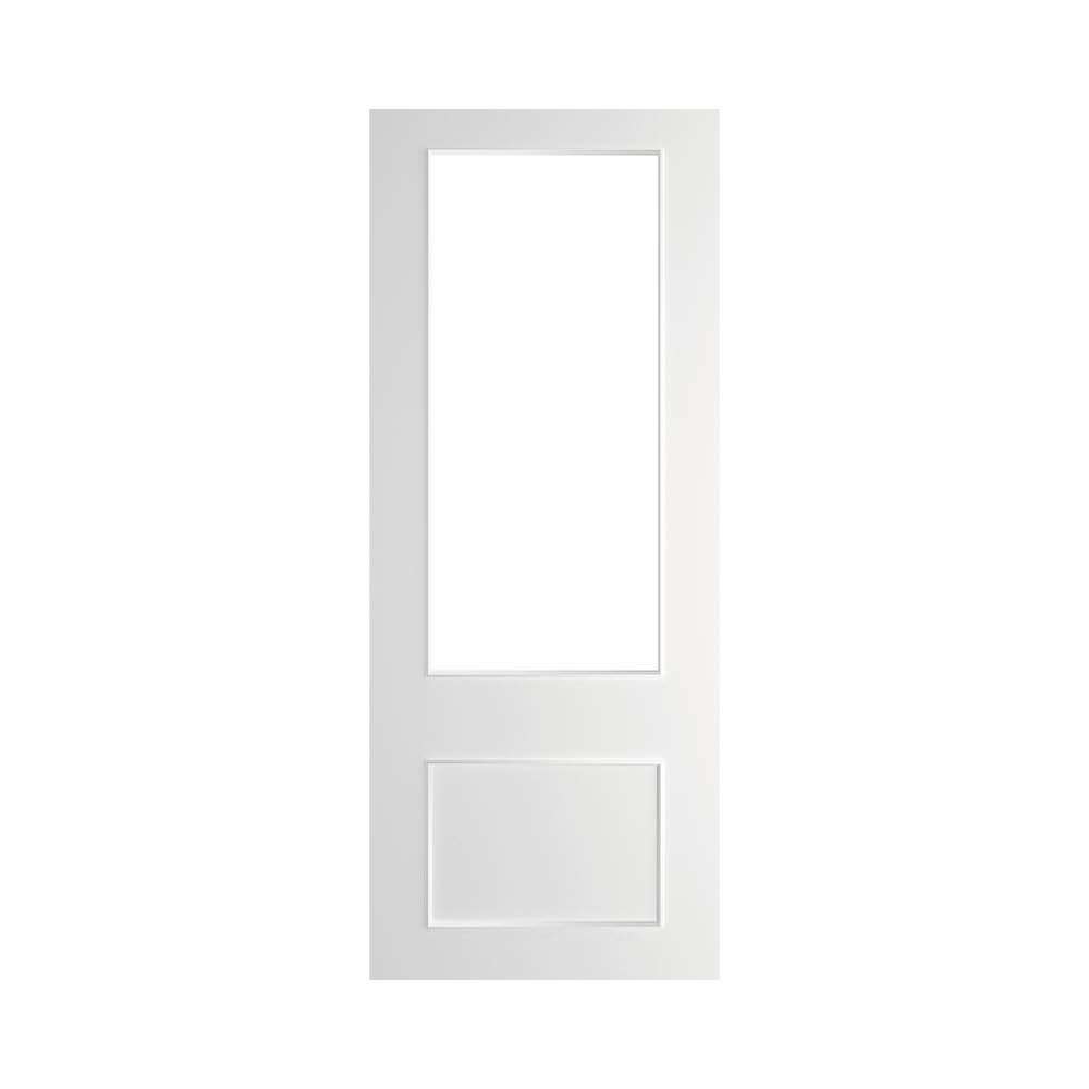 Deanta Sandringham White Internal FD30 Fire Door with Glass