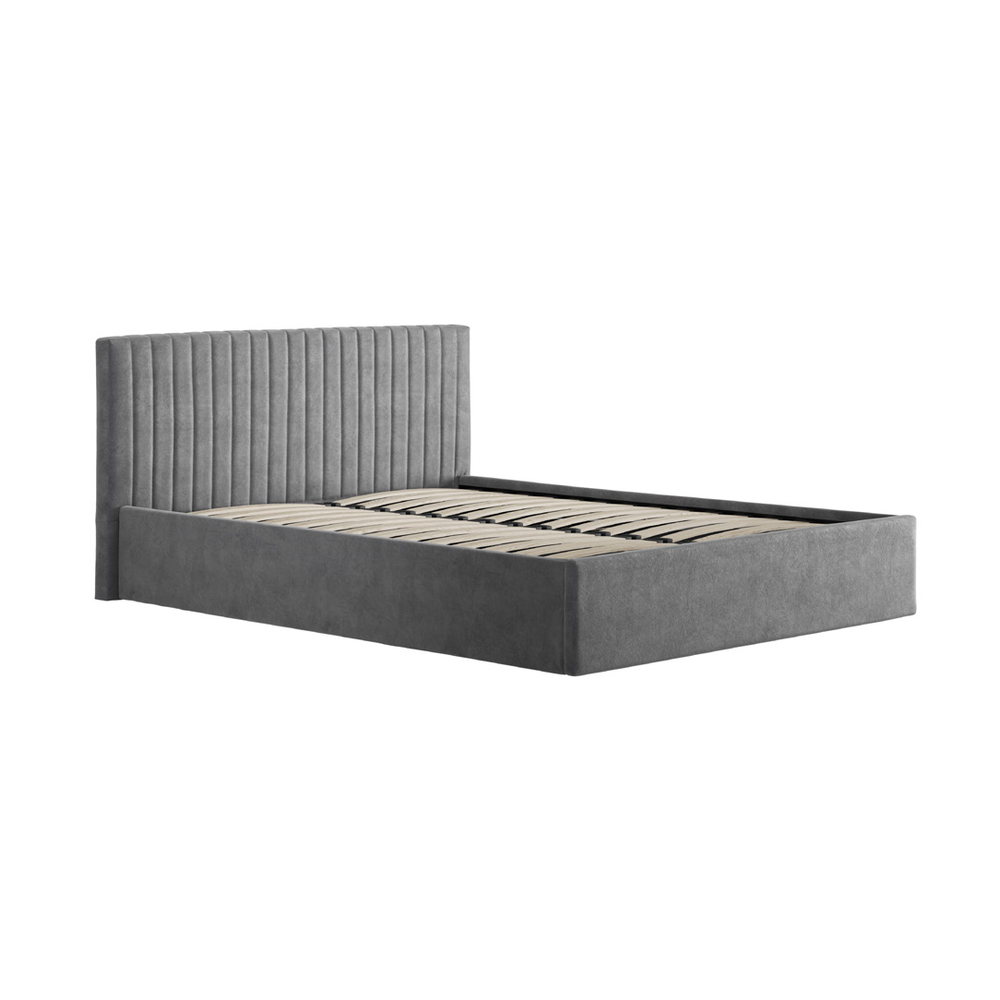 Berlin Ottoman Bed Silver LPD HOME