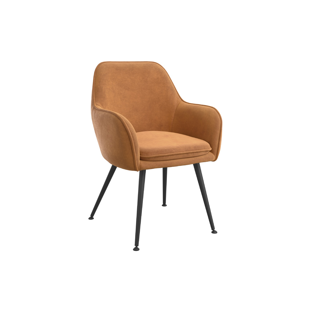 Tara Dining Chair Burnt Rust LPD HOME