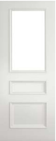 Mayfair – 2 Panel 1 Light Glazed