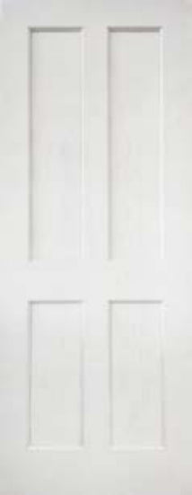 Essex (White Primed Oak) – 4 Panel