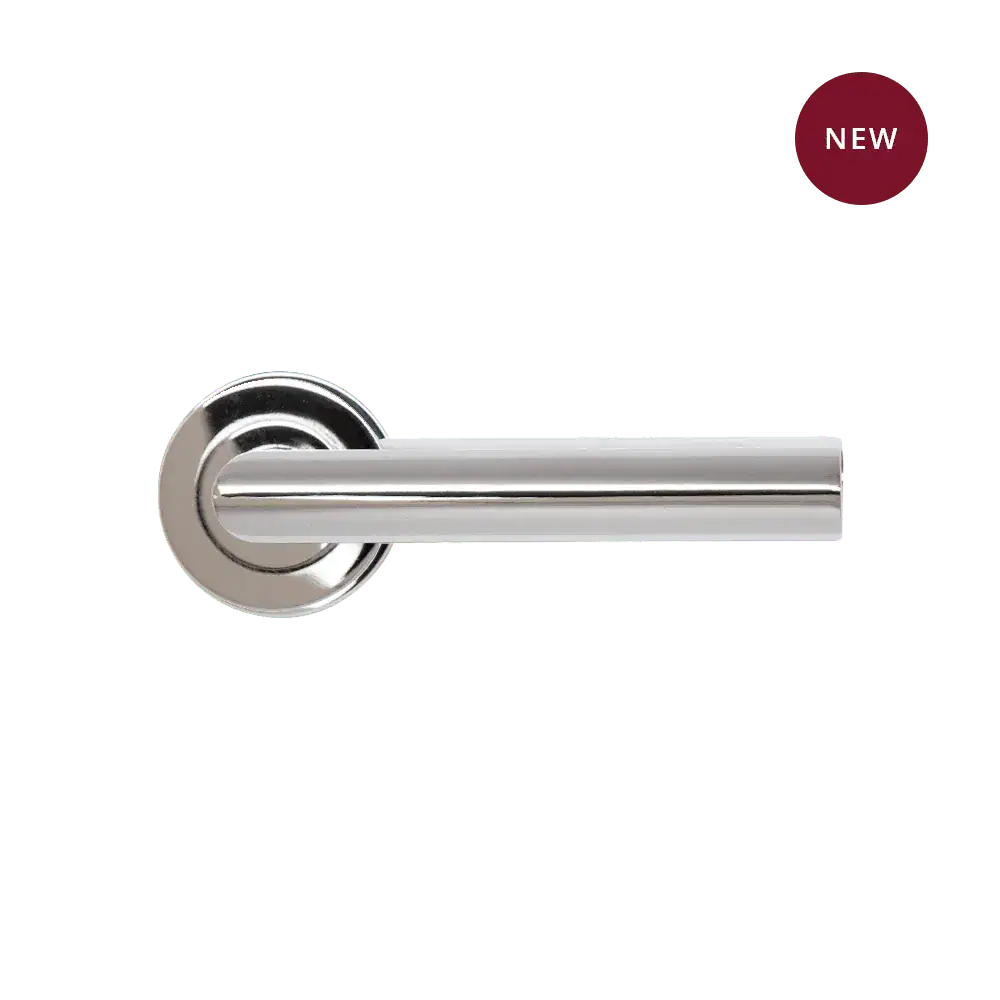 Ares Handle – Round Rose Polished Chrome Finish