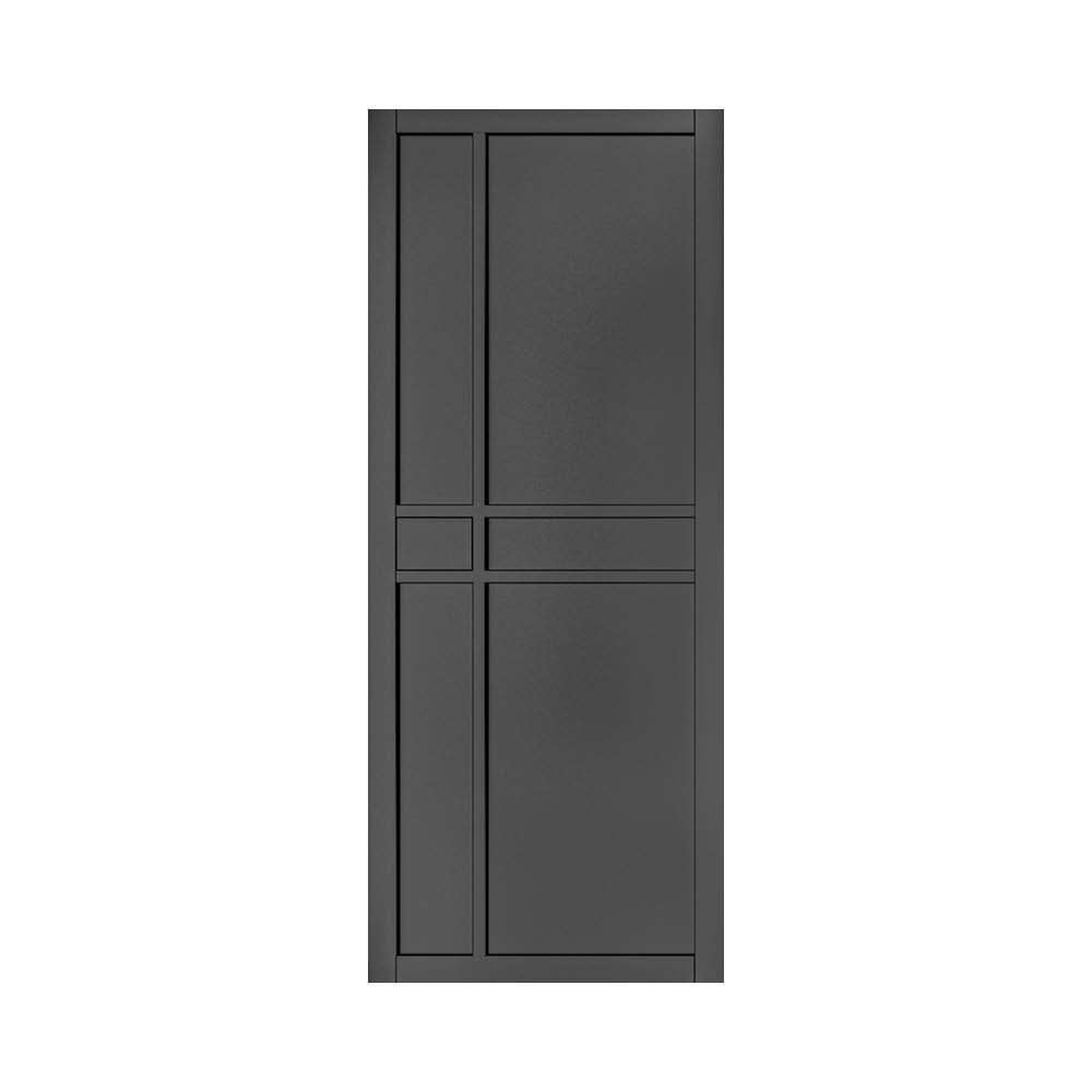 Deanta Dalston Prefinished Black Industrial Internal Door