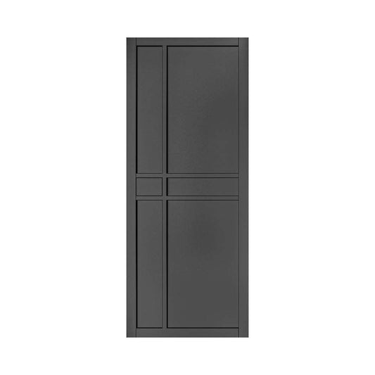 Deanta Dalston Prefinished Black Industrial Internal Door