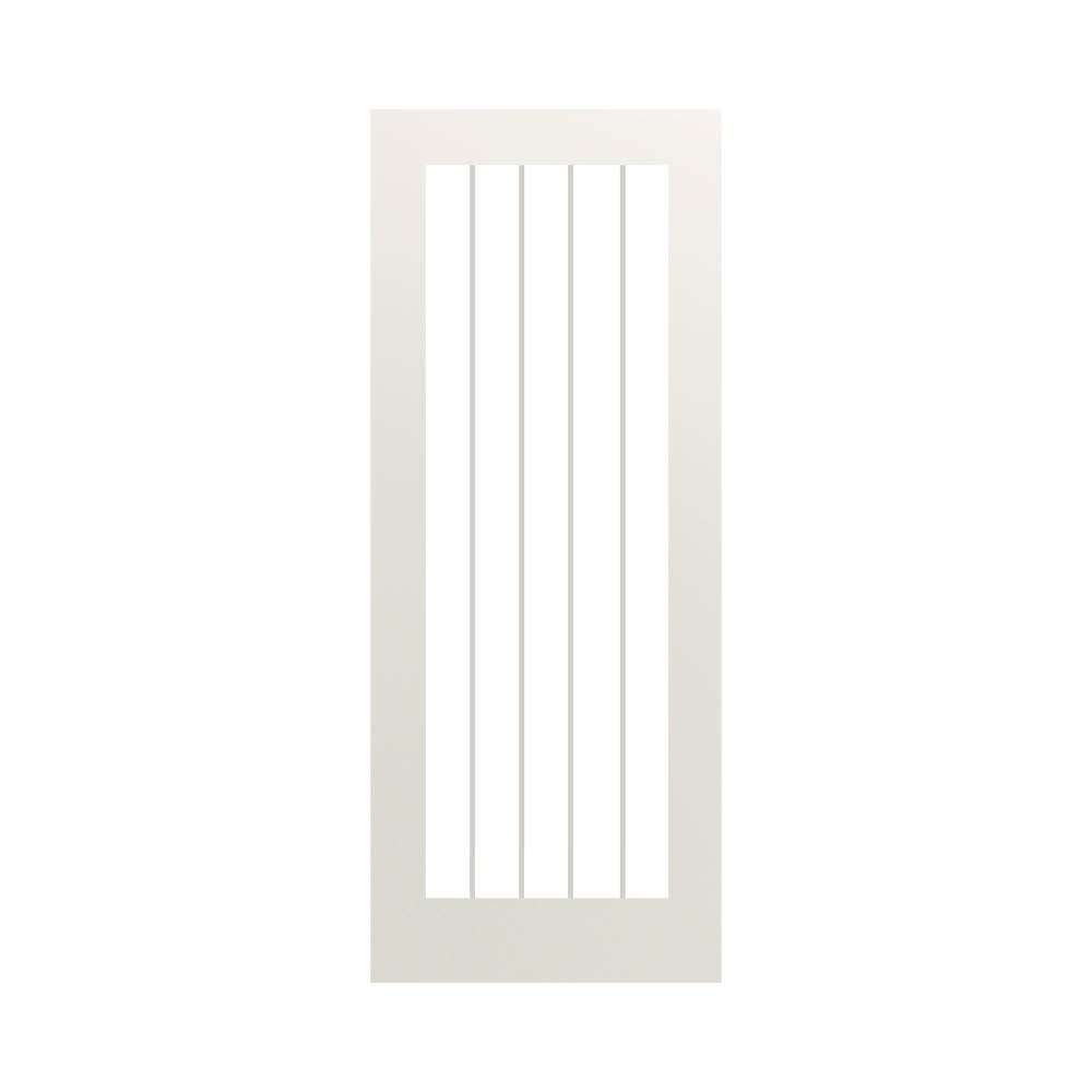 Deanta Ely 1L White Internal Door with Glass