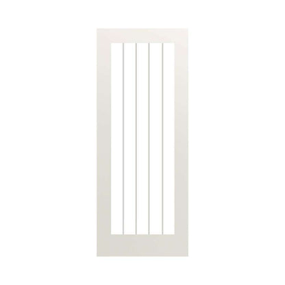 Deanta Ely 1L White Internal Door with Glass