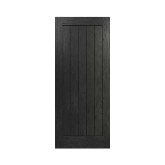 Deanta Ely Brushed Black Oak Internal FD30 Fire Door