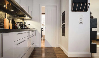 Deanta Ely White Internal Door