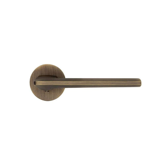 Ithaca Matt Antique Brass Handle