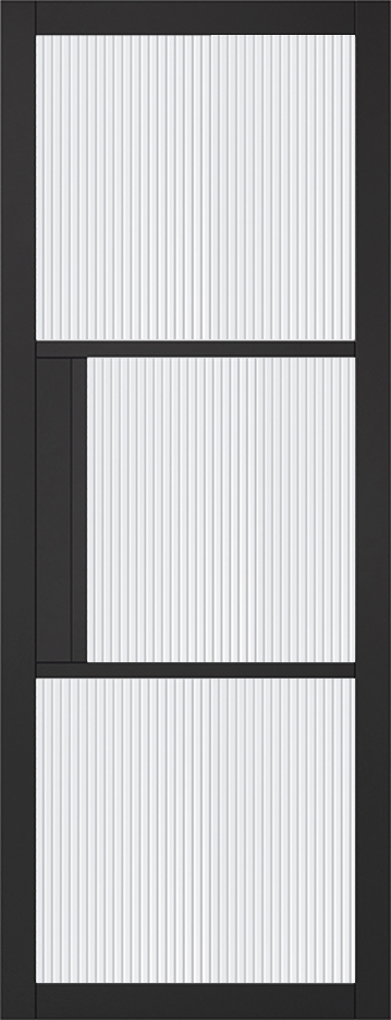 Laminate Florence – 3 Light Glazed - PM-Mendes Black Prefinished