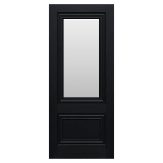 Laminate Lyon – 1 Light Glazed - PM-Mendes Black Prefinished