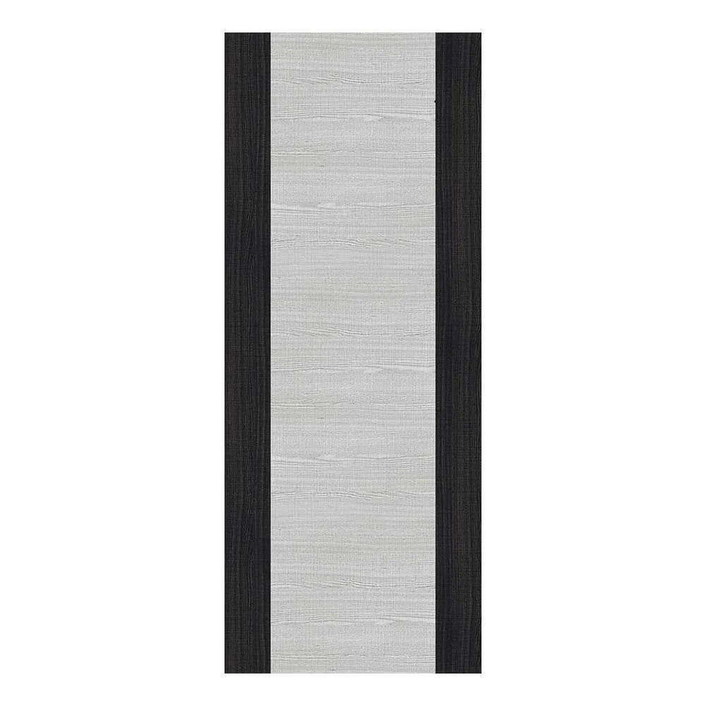 Flush Light Grey Ash Door Prefinished With Dark Grey Ash Edges – D102