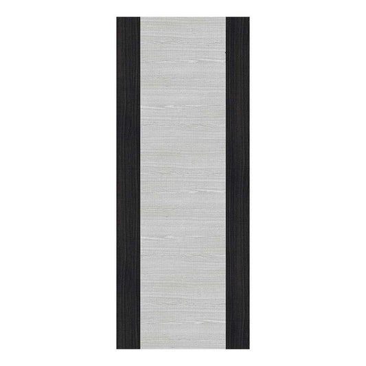Flush Light Grey Ash Door Prefinished With Dark Grey Ash Edges – D102
