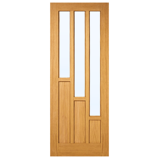 Nevada – 3 Light Glazed - PM-Mendes Oak Prefinished