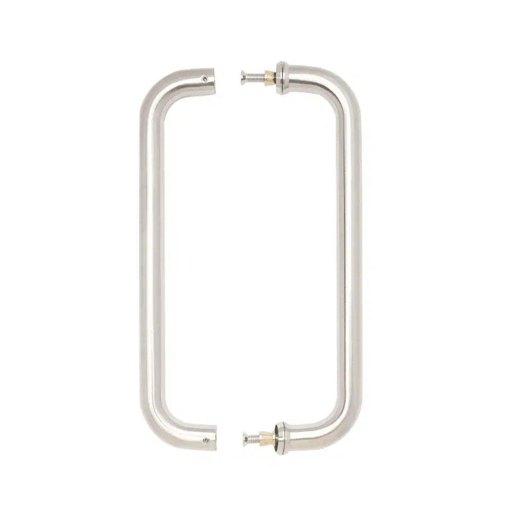 D-Pull Handle (Pair) Dia 22mm / 65*322mm (each) Satin Stainless Steel Finish Back to back fixing