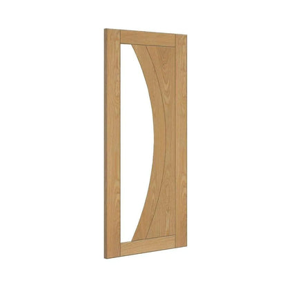 Deanta Ravello Prefinished Internal Oak Door with Glass