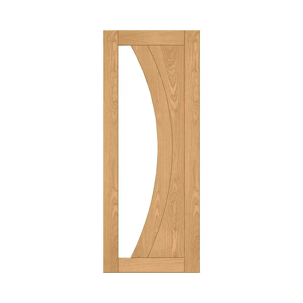 Deanta Ravello Prefinished Internal Oak Door with Glass