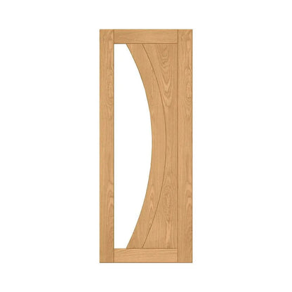 Deanta Ravello Prefinished Internal Oak Door with Glass