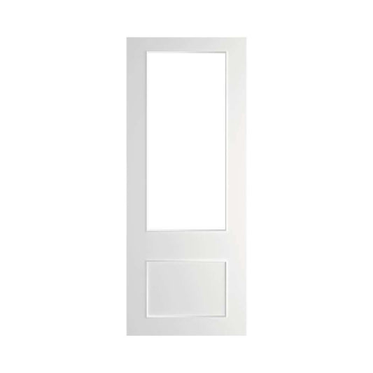 Deanta Sandringham White Internal FD30 Fire Door with Glass