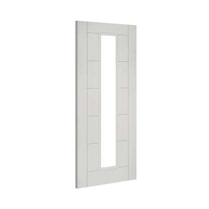 Deanta Seville 1L White Internal Door with Glass