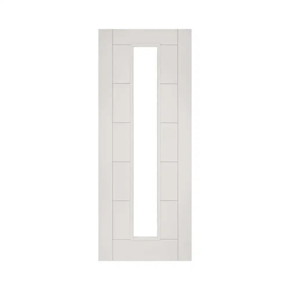 Deanta Seville 1L White Internal Door with Glass