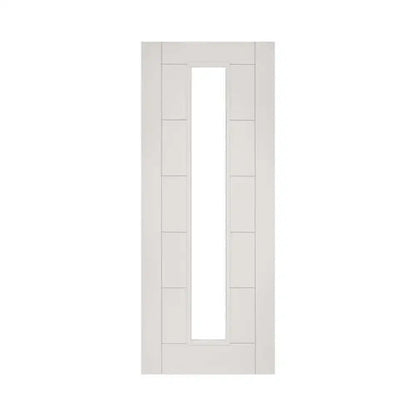 Deanta Seville 1L White Internal Door with Glass