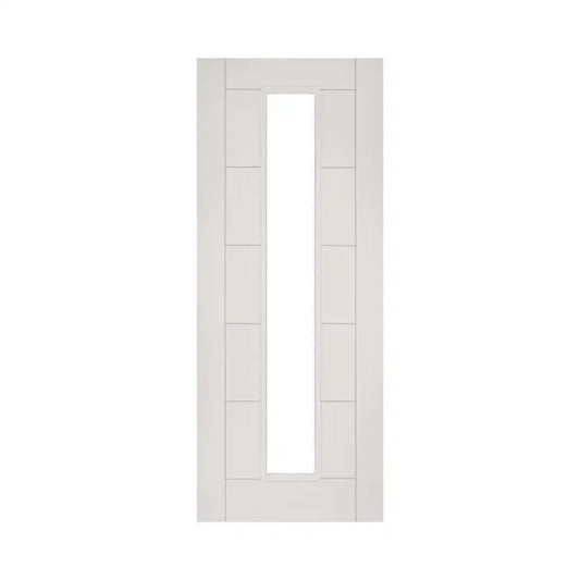 Deanta Seville 1L White Internal FD30 Fire Door with Glass