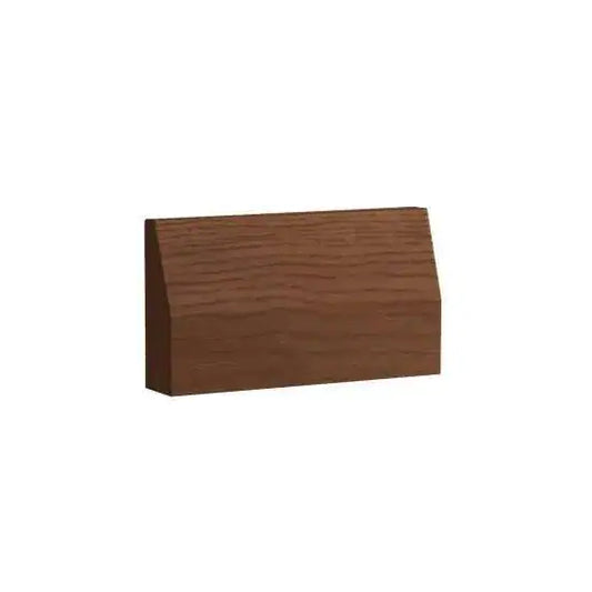 Walnut Half Splayed Skirting & Architrave