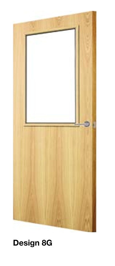 Glazed Fire Doors – Designs 1G, 3G, 7G, 8G, 10G, 16G, 18G, 19G, 20G, 21G