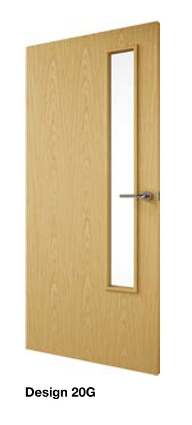 Glazed Fire Doors – Designs 1G, 3G, 7G, 8G, 10G, 16G, 18G, 19G, 20G, 21G