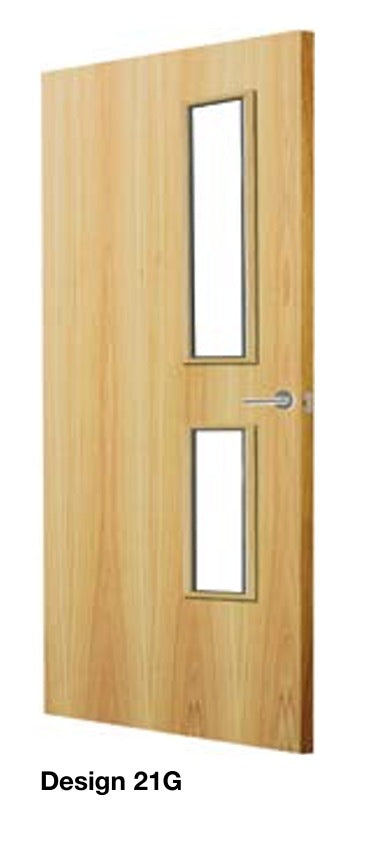 Glazed Fire Doors – Designs 1G, 3G, 7G, 8G, 10G, 16G, 18G, 19G, 20G, 21G