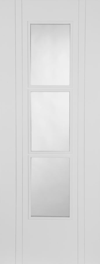 Capri – 3 Light Glazed - PM-Mendes White Prefinished