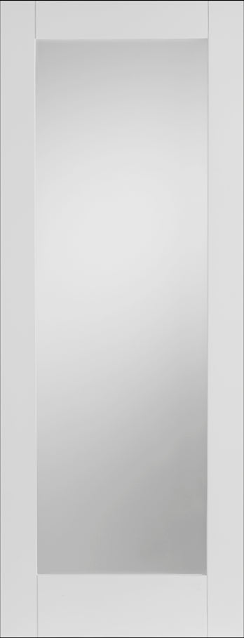 Shaker – 1 Light Glazed - PM-Mendes White Prefinished