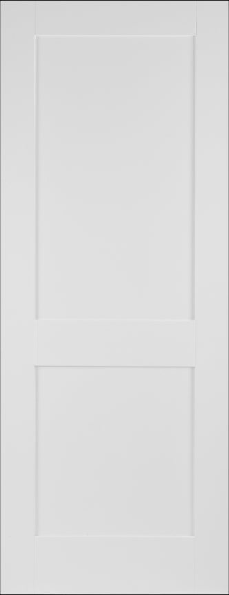 Shaker – 2 Panel - PM-Mendes White Prefinished
