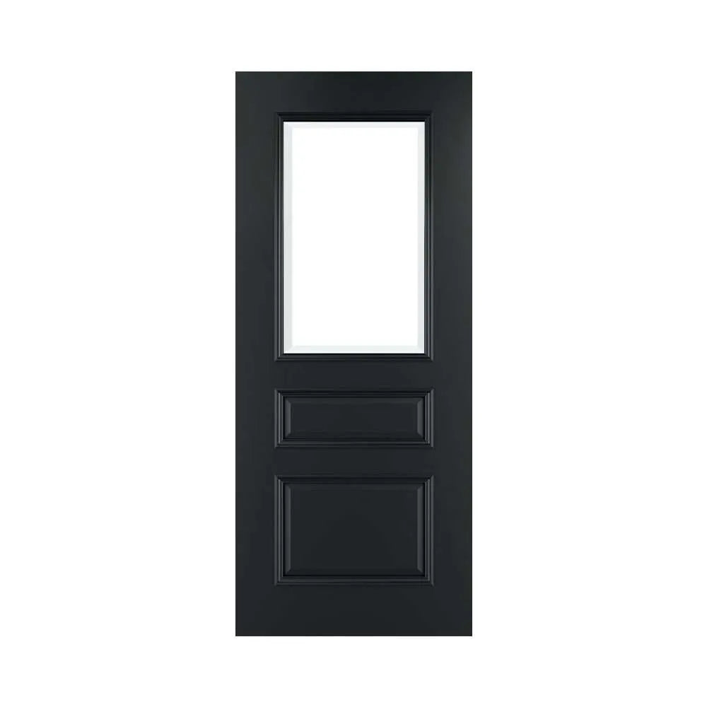 Deanta Windsor Prefinished Black Internal FD30 Fire Door with Glass