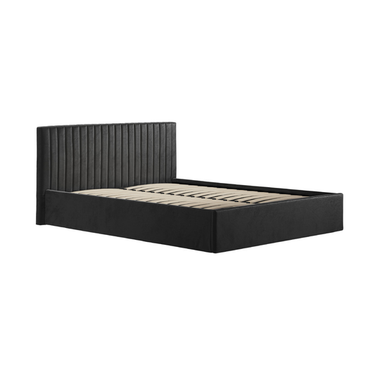 Berlin Ottoman Bed Black LPD HOME