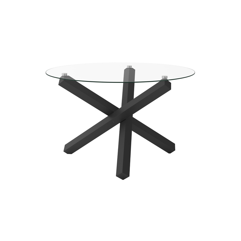 Capri Dining Table Black LPD HOME