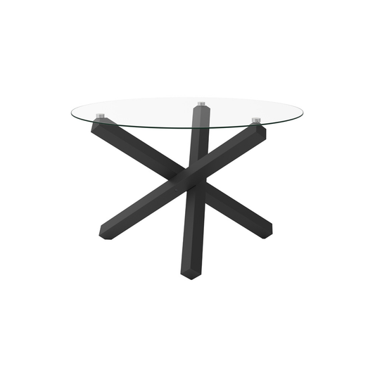 Capri Dining Table Black LPD HOME