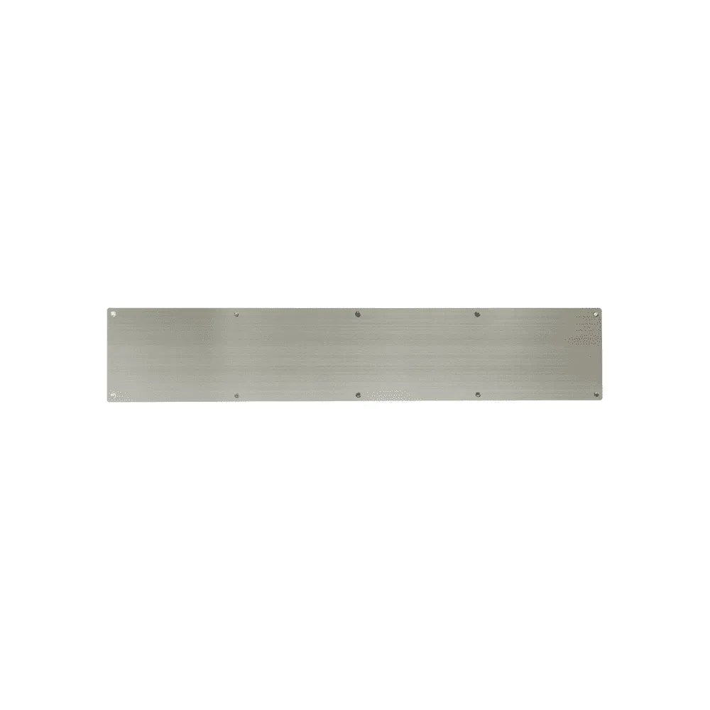 Kick Plate 150mm x 750mm x 1.2mm Satin Stainless Steel Finish