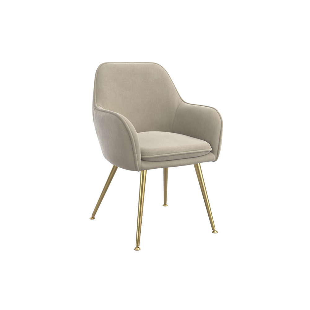 Tara Dining Chair Fawn LPD HOME